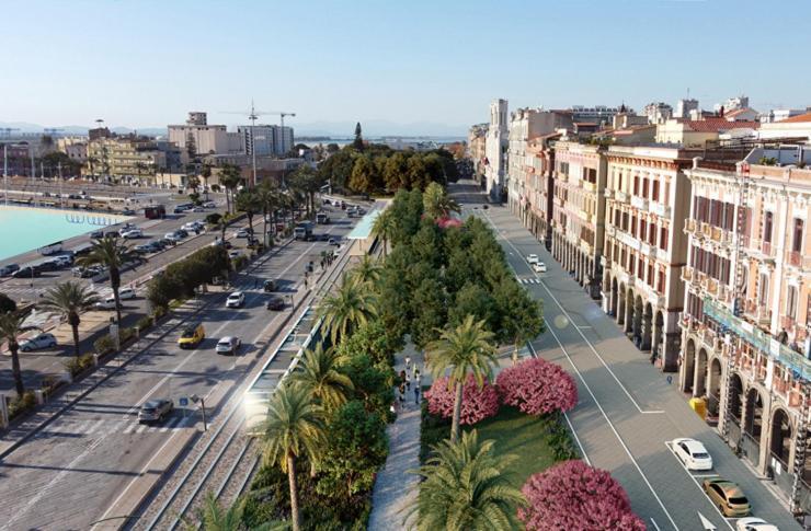 קליארי Bellini Lorenz Apartment מראה חיצוני תמונה